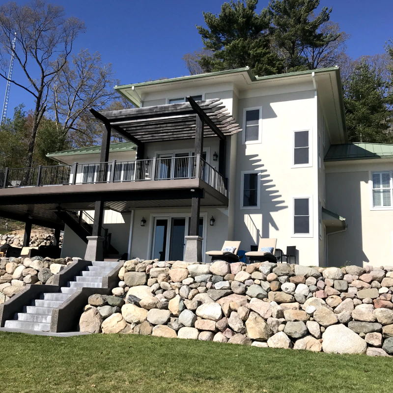 modern residential house exterior design